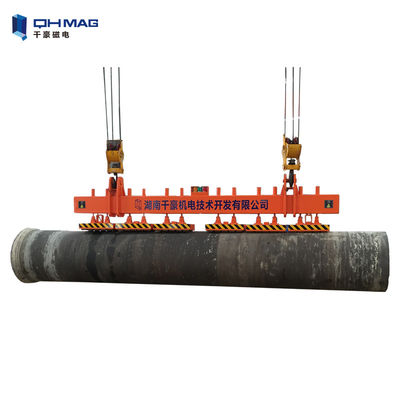 quality Stable 10 Ton Magnetic Plate Lifter , 440V Magnetic Lifting Clamp factory