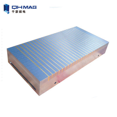 150KN Magnetic Table For Milling Machine , ISO9001 Workholding Magnet