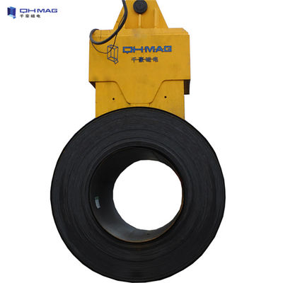 Dockside Lifting Magnets For Cranes , Circular Electromagnetic Lifter 1000kg