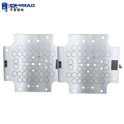 CE Clamping System Honeycomb Magnetic Plate For Vertical Plastic Injection