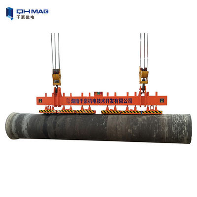 Electromagnetic Steel Plate Lifting Equipment , 1000lbs Bundled Rebar Electric Lifting Magnet