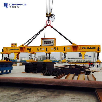 Heavy Duty EPM Electro Sheet Metal Magnetic Lifter Device For Shipyards 10ton
