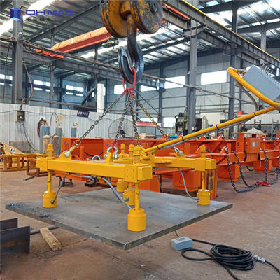 Heavy Duty EPM Electro Sheet Metal Magnetic Lifter Device For Shipyards 10ton