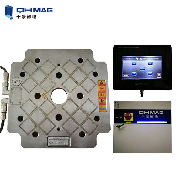 Alnico Magnetic Mold Clamping System 37mm Thickness Temperature Detection